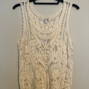 White Lace Top